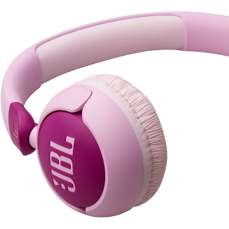 JBL Junior 320 Kid Safe On-Ear Wired Headphones (Purple)