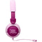 JBL Junior 320 Kid Safe On-Ear Wired Headphones (Purple)