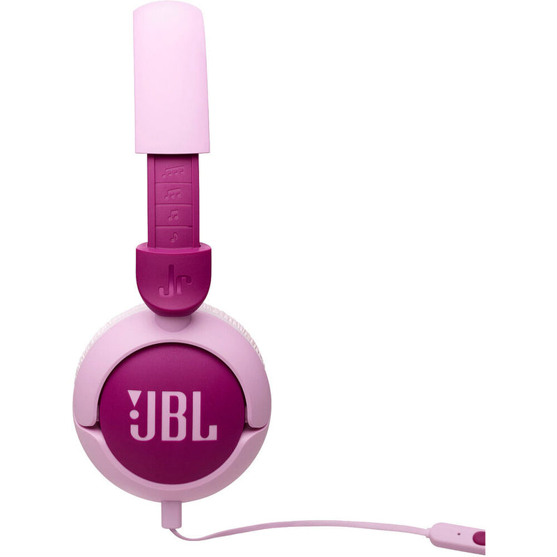 JBL Junior 320 Kid Safe On-Ear Wired Headphones (Purple)