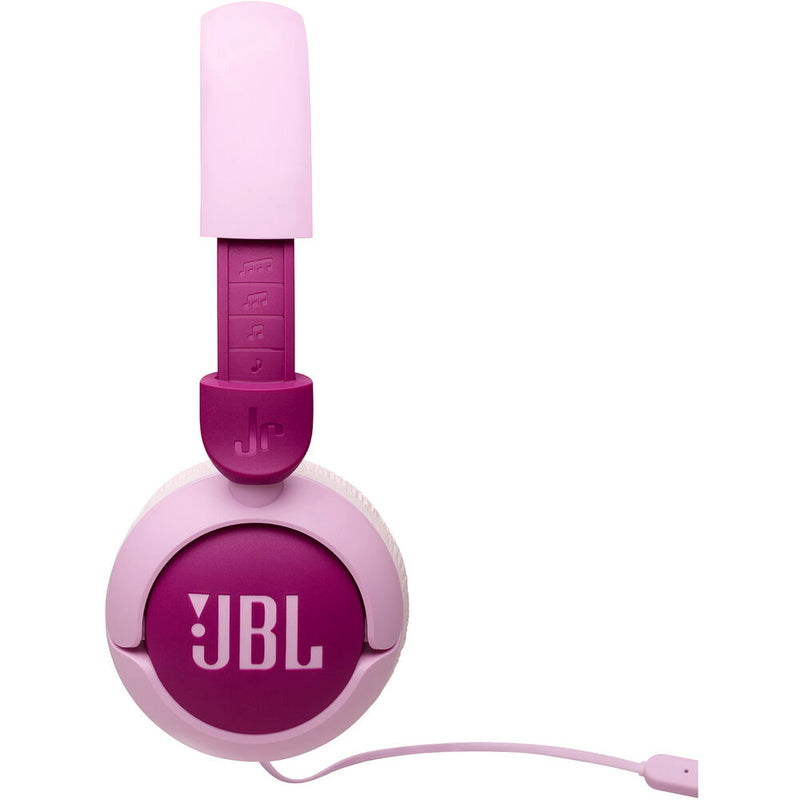 JBL Junior 320 Kid Safe On-Ear Wired Headphones (Purple)