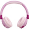 JBL Junior 320BT Kids Bluetooth On-Ear Headphones (Purple)