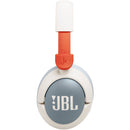 JBL Junior 470NC Noise-Canceling Wireless Over-Ear Kids Headphones (White)