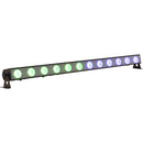 American DJ UBL12HB RGBAL+UV Linear Light Bar with Diffusion Filter (12 LEDs)