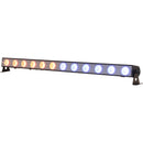 American DJ UBL12HB RGBAL+UV Linear Light Bar with Diffusion Filter (12 LEDs)