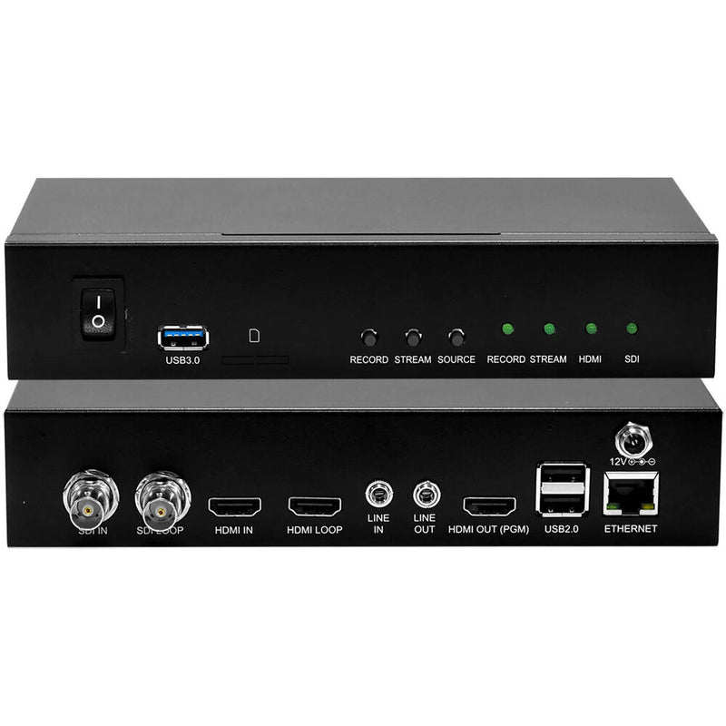 DVDO Full-HD Single-Channel HDMI/SDI Streamer Recorder with NDI|HX License