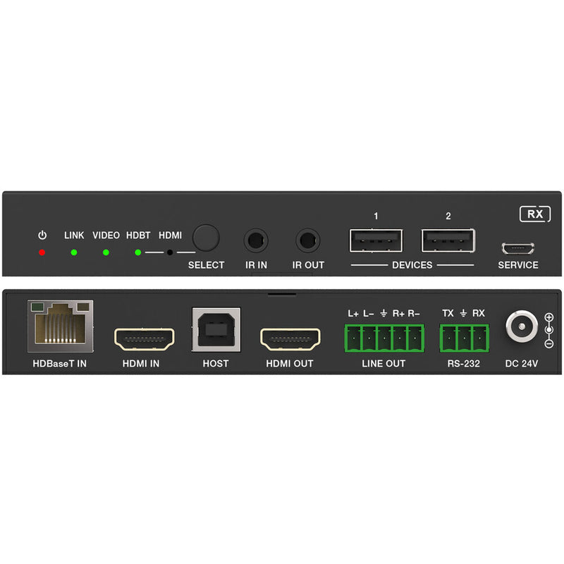 DVDO 4K 4x2 Seamless Presentation Switcher/Extender with Dante Audio