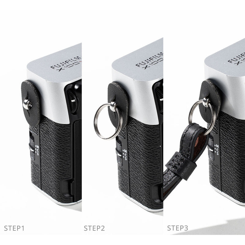SmallRig Leather Camera Shoulder Strap (Black)