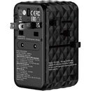 Verbatim UTA-10 140W 4-Port USB GaN III Universal Travel Adapter