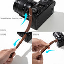 SmallRig Leather Camera Shoulder Strap (Brown)