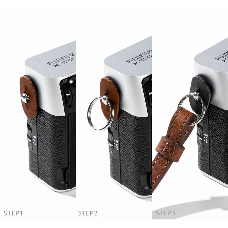 SmallRig Leather Camera Shoulder Strap (Brown)