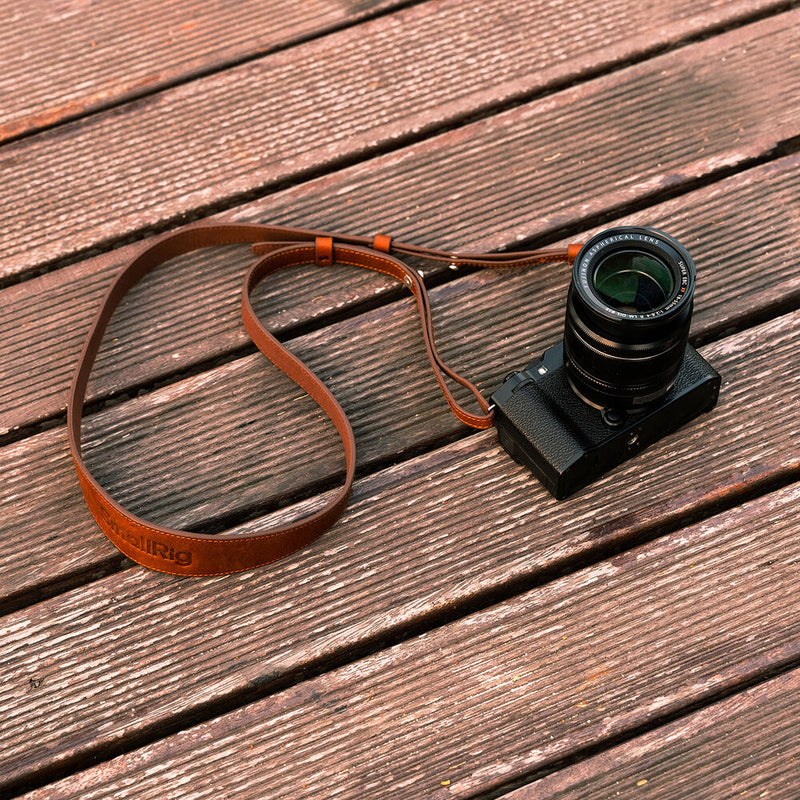 SmallRig Leather Camera Shoulder Strap (Brown)