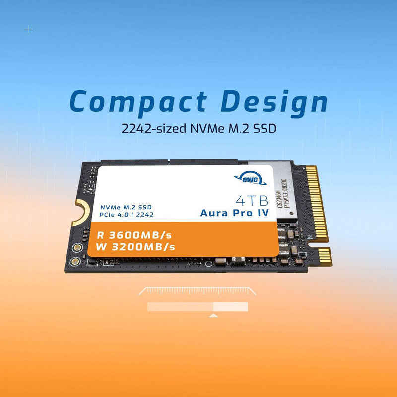 OWC 4TB Aura Pro IV PCIe 4.0 NVMe M.2 2242 SSD