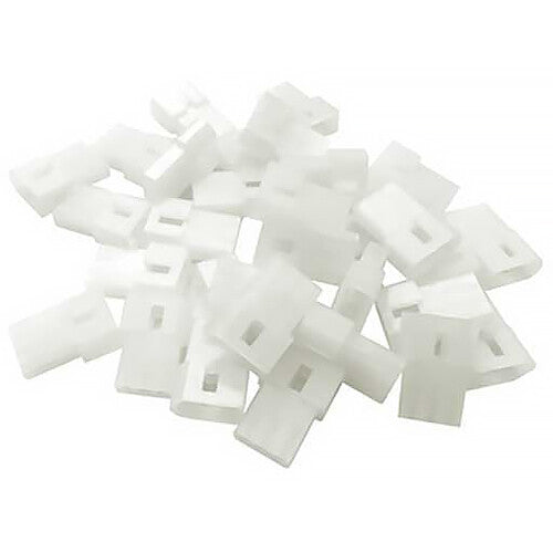 Bittree 3-Pin Male Connector Housings (100-Pack)