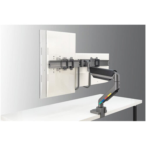 Kensington SmartFit Dual Gas Arm with Crossbar and Handle