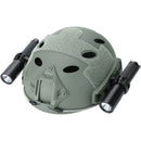 Bigblue Dual-Light Dive Helmet with Adjustable Mounts (Urban Gray)