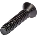 Connectronics 4-40 x 1/2" Flat Head Countersunk Screws for Chassis Mount Connectors (100-Pack, Black)