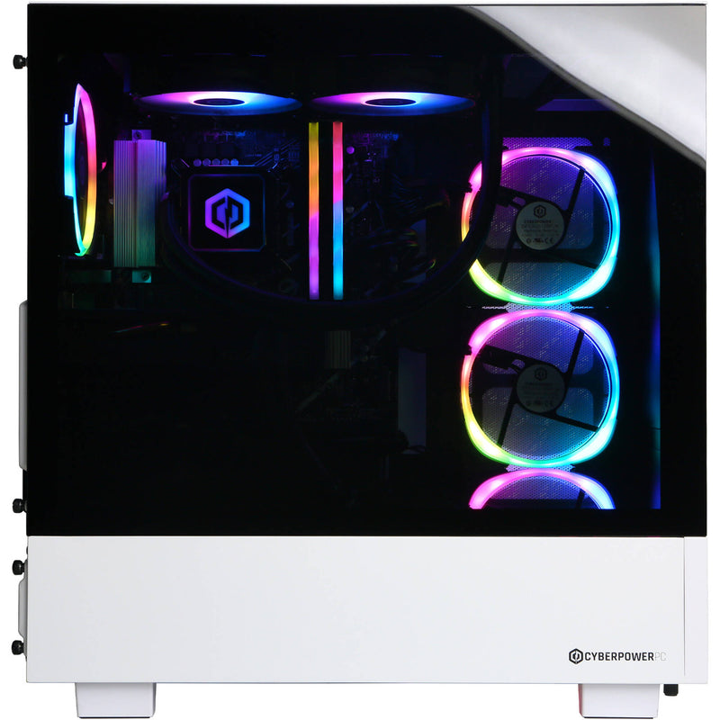CyberPowerPC Gamer Supreme Liquid Cool Desktop Computer (White)