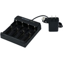 Bigblue Four-Bay USB Charger for 18650 and 26650 Batteries