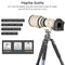 ARTCISE AS90C Carbon Fiber Tripod with Ball Head and 75mm Bowl Adapter (Black)