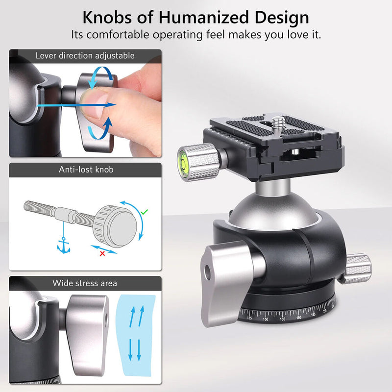 ARTCISE NB46 Low-Profile Ball Head