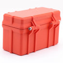 Bioluminous Quad Battery Box for Canon LP-E6 (Red with Black Clips)