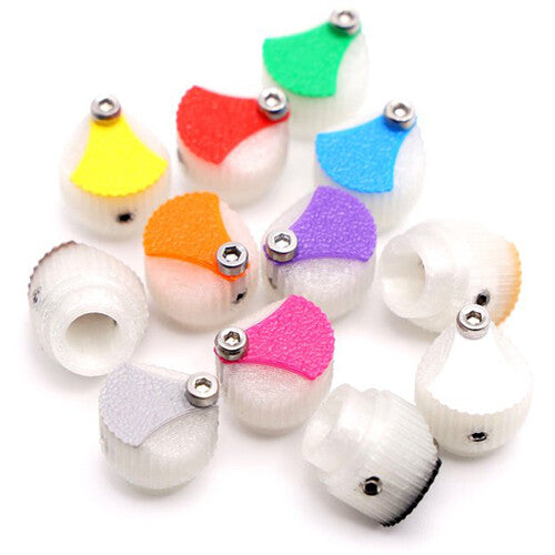 Bioluminous Replacement Knobs for Sound Devices MixPre Audio Recorders (12-Pack)