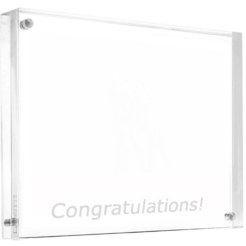 Canetti Design Group Congratulations Frame (Clear, 5 x 7")
