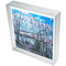 Canetti Design Group Color Edge Magnet Frame (Silver, 4 x 4")