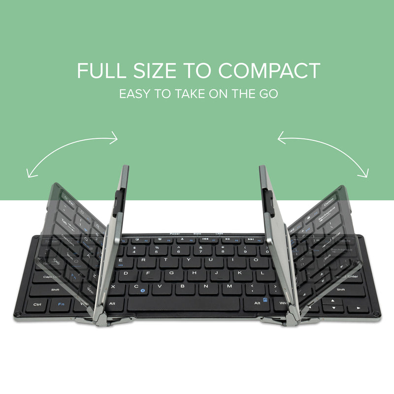 Plugable 15.6" USB-C Portable Monitor with Universal Tablet Stand, Bluetooth Keyboard, and Case