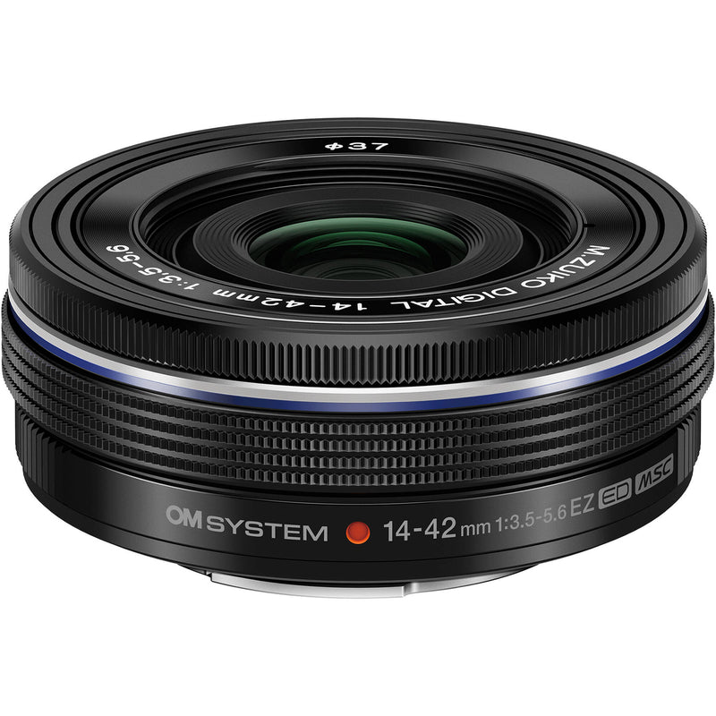 OM SYSTEM M.Zuiko Digital ED 14-42mm f/3.5-5.6 EZ Lens (Black)