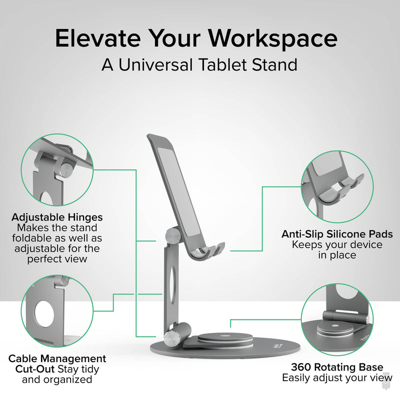 Plugable 15.6" USB-C Portable Monitor with Universal Tablet Stand