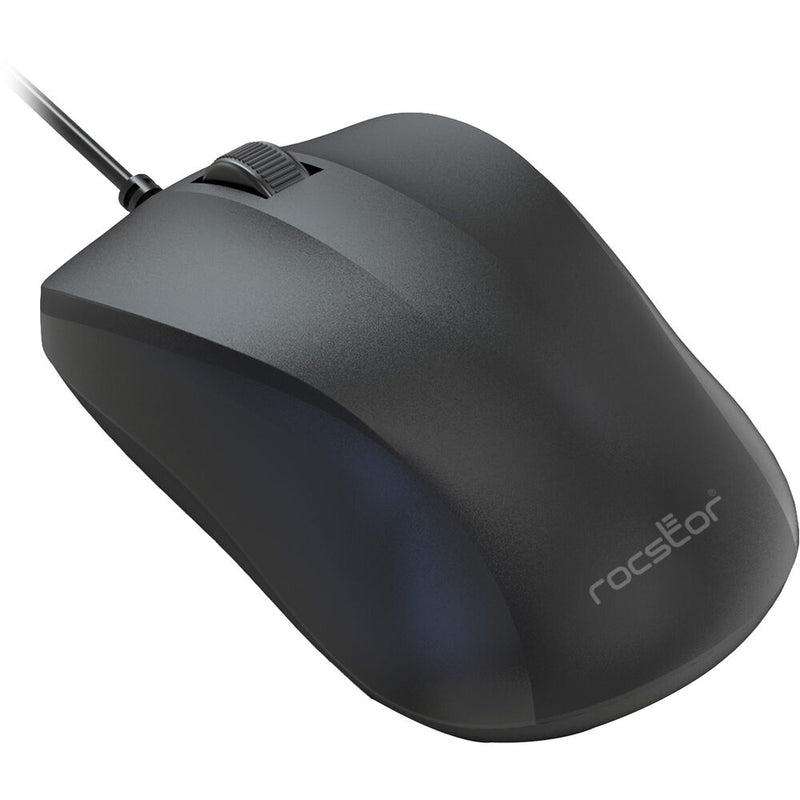 Rocstor M11 Wired Contoured Mouse