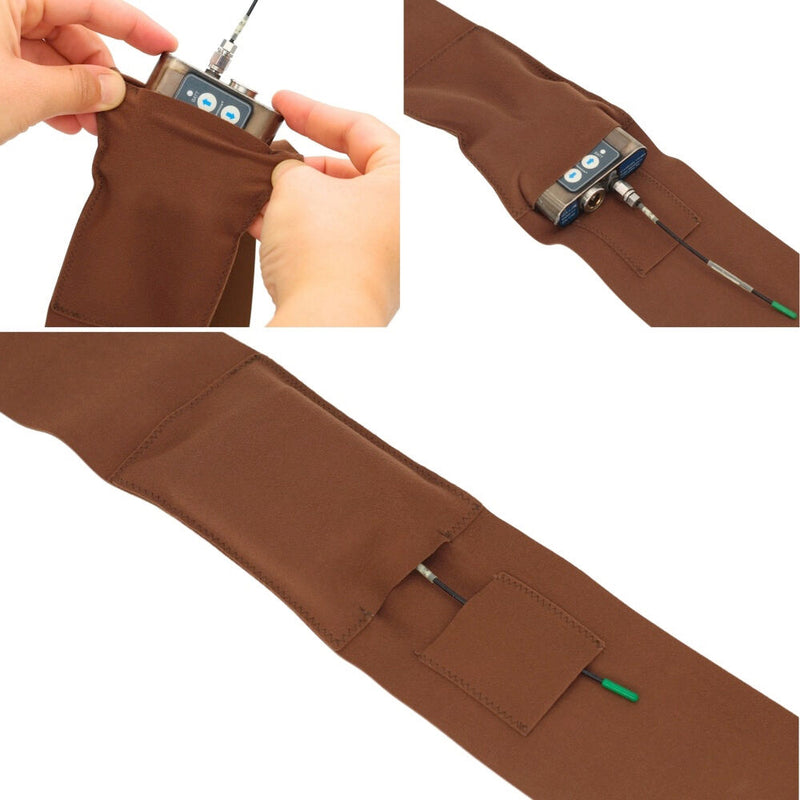 Remote Audio URSA Waist Side Strap with Big Pouch (Medium, Caramel)