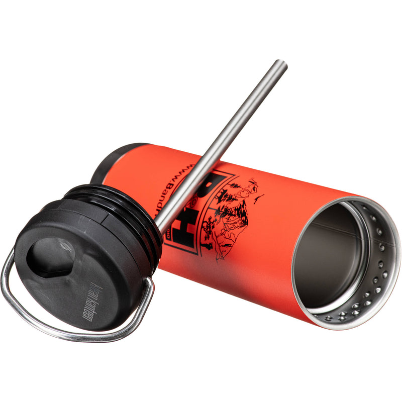 Klean Kanteen TKWide Insulated Bottle with Twist Cap (20 oz, Tiger Lily)