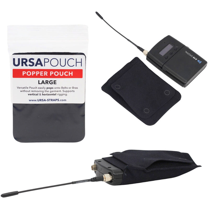 Remote Audio URSA Popper Pouch (Large, Black)