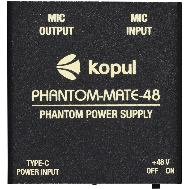Kopul PHANTOM-MATE-48 Inline USB-C 48V Phantom Power Supply