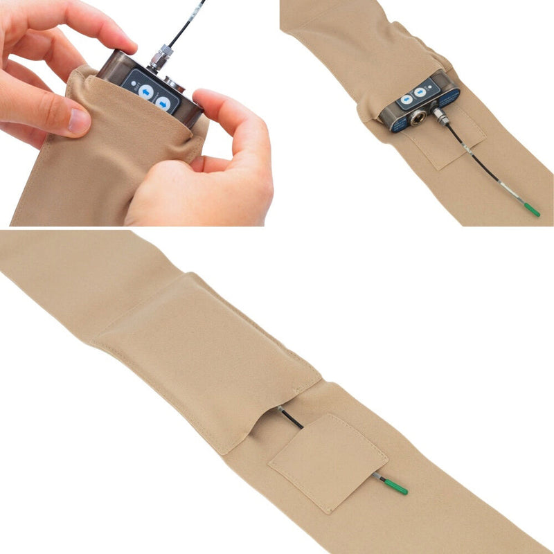 Remote Audio URSA Waist Side Strap with Big Pouch (Small, Beige)