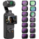 Neewer Magnetic Effects ND and CPL Filter Set for DJI Osmo Pocket 3 (14-Pack)