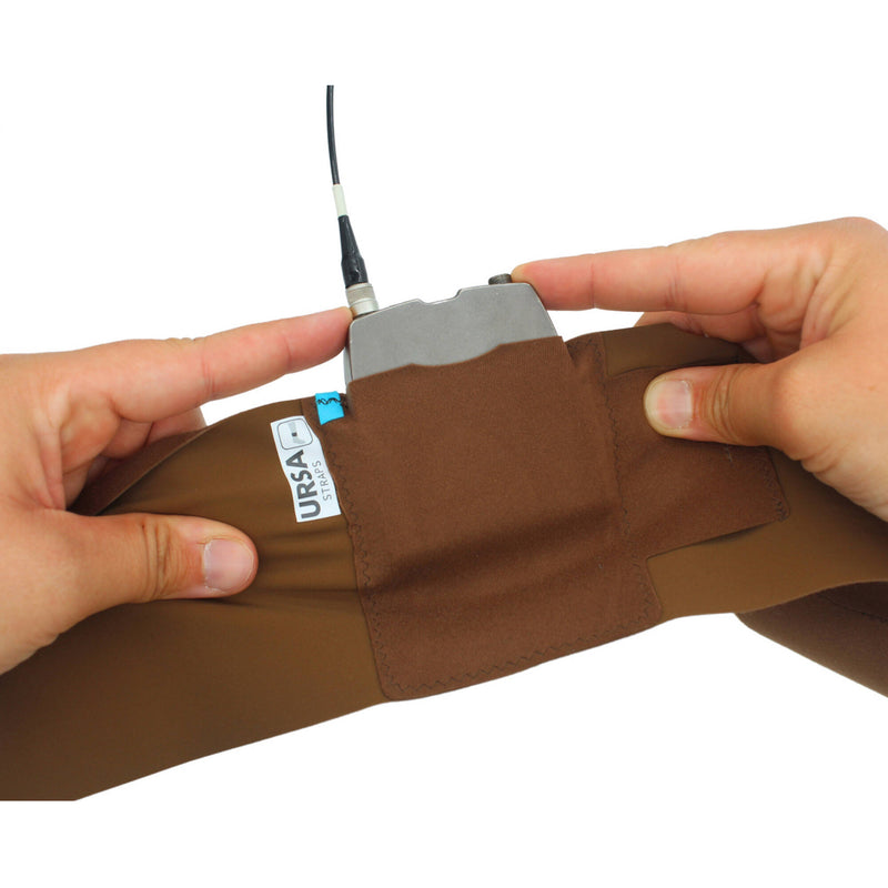 Remote Audio URSA Small Waist Strap with Small Pouch (Caramel)