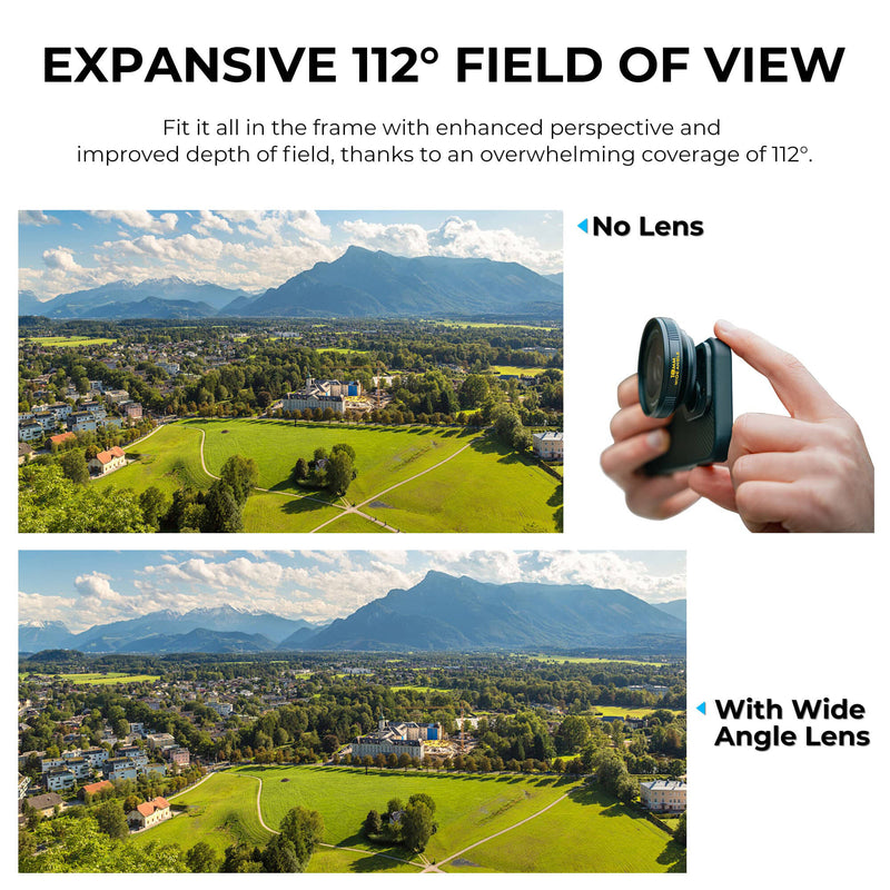 Freewell 18mm Wide-Angle Lens for Smartphones with 17mm Mount