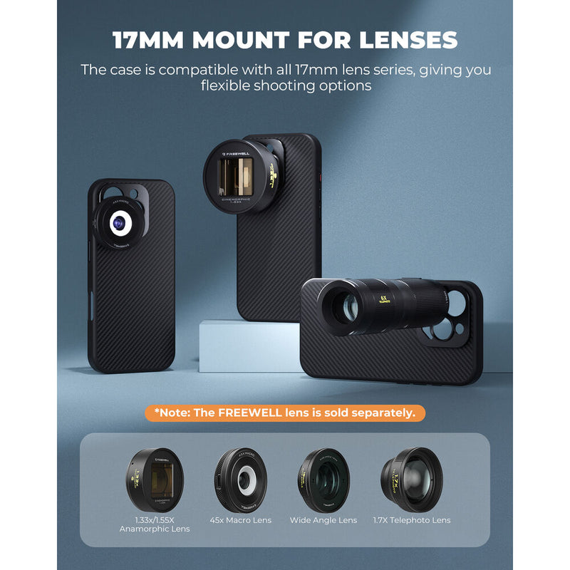 Freewell Pro Filmmaker Case for iPhone 16 Pro