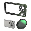 SmallRig Mobile Video Cage for iPhone 15 Pro Max with 52mm Magnetic VND Filter and Adapter Ring Kit