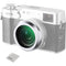 Neewer Diffusion Lens Filter for Fujifilm X100 Series Cameras (Grade 1/4, Silver Filter Ring)