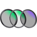 Neewer NW Series A UV & CPL & ND4 Lens Filter Kit (37mm)