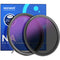 Neewer Magnetic HD True Colors VND Filter Set (67mm, 1-5-Stop, 5-Stop)
