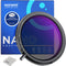 Neewer True Colors HD Combination Variable ND/CPL Filter with Adjustment Rod (72mm, 1- to 5-Stop)