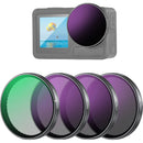 Neewer Lens Filter Kit for Select DJI Action Cameras (4-Pack)