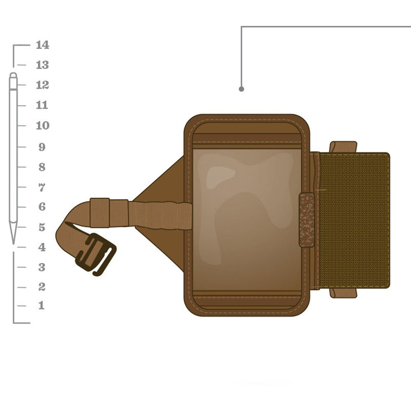 Rite in the Rain Knee Board Kit (Coyote)