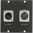 Kopul PM-AXFXM XLR Female to XLR Male Panel-Mount Feedthrough Adapter