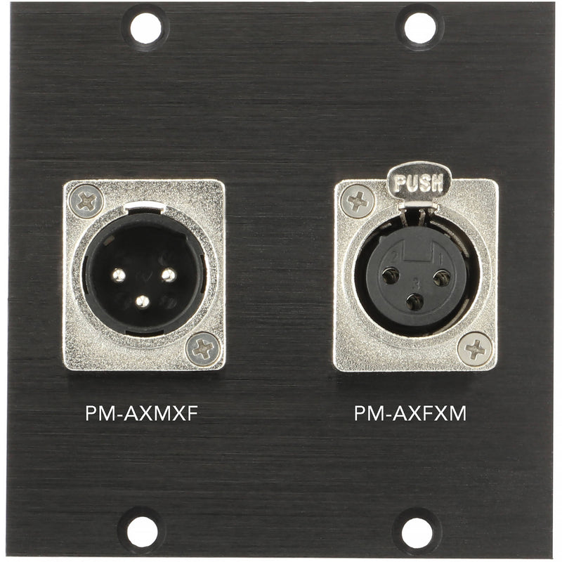 Kopul PM-AXFXM XLR Female to XLR Male Panel-Mount Feedthrough Adapter